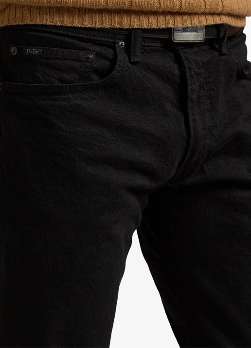 Ralph Lauren Custom slim fit polo van piqué katoen - detail 2 erin green/c3966-zxw4