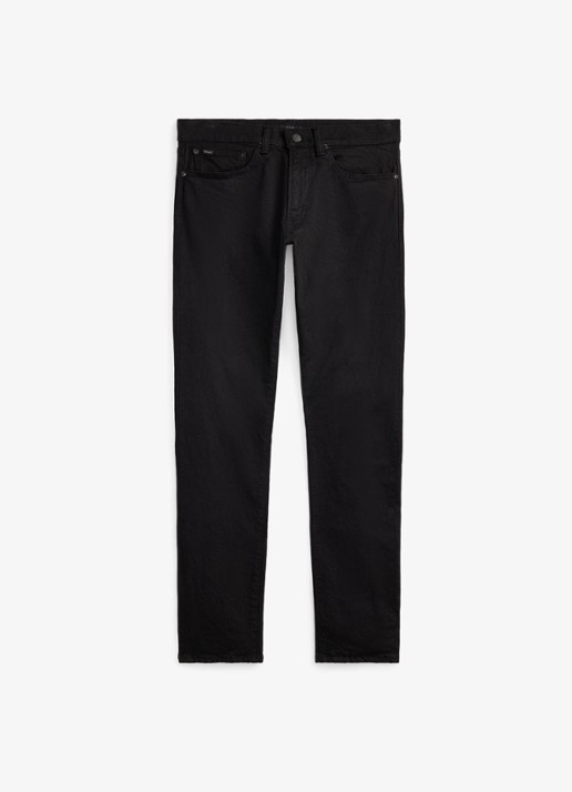 Ralph Lauren Custom slim fit polo van piqué katoen - voorkant 3 erin green/c3966-zxw4