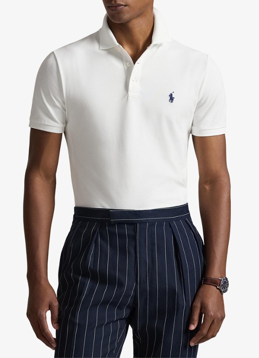 Ralph Lauren Custom slim fit stretch mesh Polo-shirt