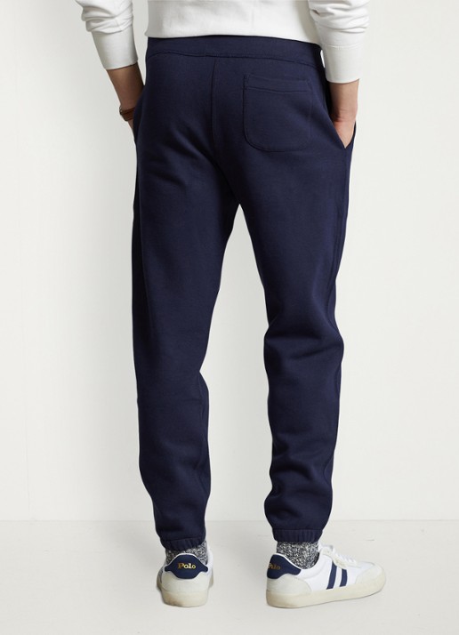 Ralph Lauren De fleece RL trainingsbroek - achterkant cruise navy / blauw