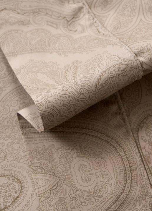 Ralph Lauren Doncaster laken van katoensatijn 120TC - voorkant 3 camel