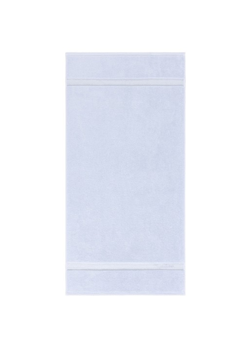 Ralph Lauren Dulaney badhanddoek - 50 x 100 cm - voorkant 2 lichtblauw