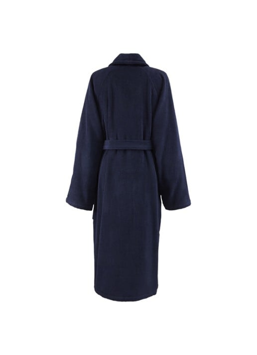 Ralph Lauren Dulaney badjas met opgestikte zakken - unisex - achterkant 6 donkerblauw