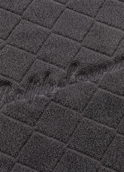 Ralph Lauren Dulaney badmat 50 x 80 cm - detail diepzwart