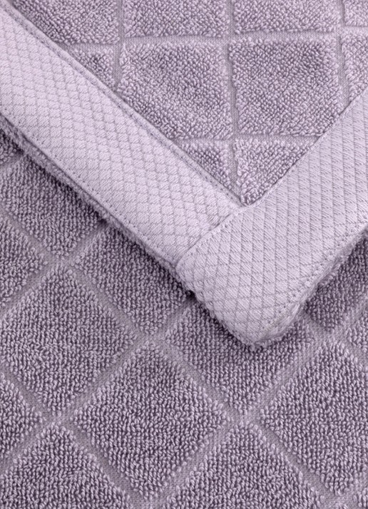 Ralph Lauren Dulaney badmat 50 x 80 cm - achterkant 3 lila
