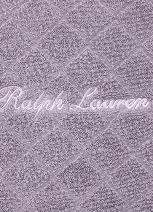 Ralph Lauren Dulaney badmat 50 x 80 cm - detail lila