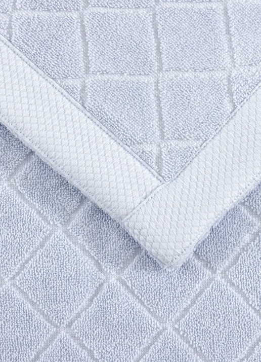 Ralph Lauren Dulaney badmat 50 x 80 cm - achterkant 3 gebroken wit