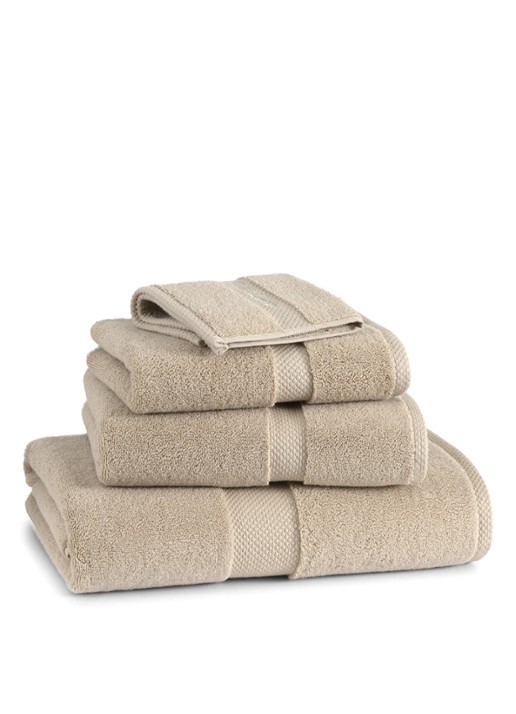 Ralph Lauren Dulaney gastendoek - 30 x 30 cm - detail beige