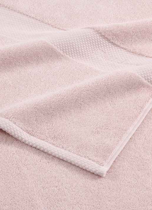 Ralph Lauren Dulaney gastendoek - 30 x 30 cm - achterkant lichtroze