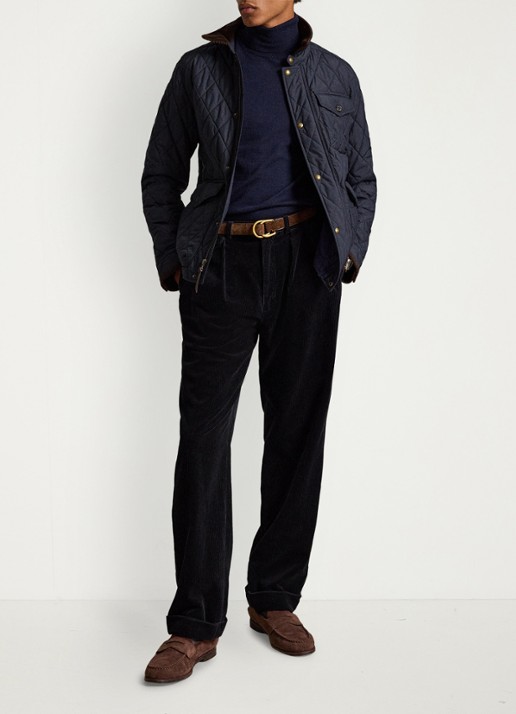 Ralph Lauren Fijngebreide coltrui van wol met logoborduring