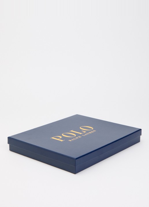 Ralph Lauren Fijngebreide muts en sjaal van wol in giftbox - detail 2 beige