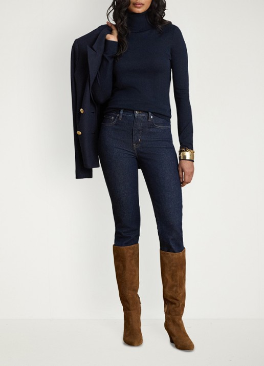 Ralph Lauren Fijngebreide trui met col