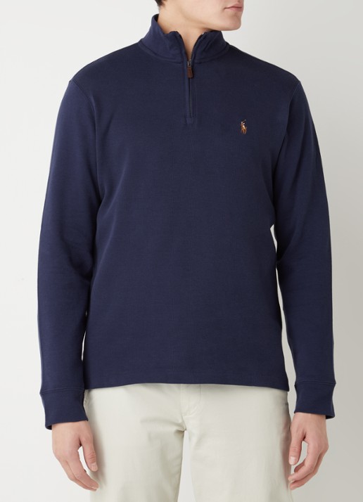 Ralph Lauren Fijngebreide trui met halve rits