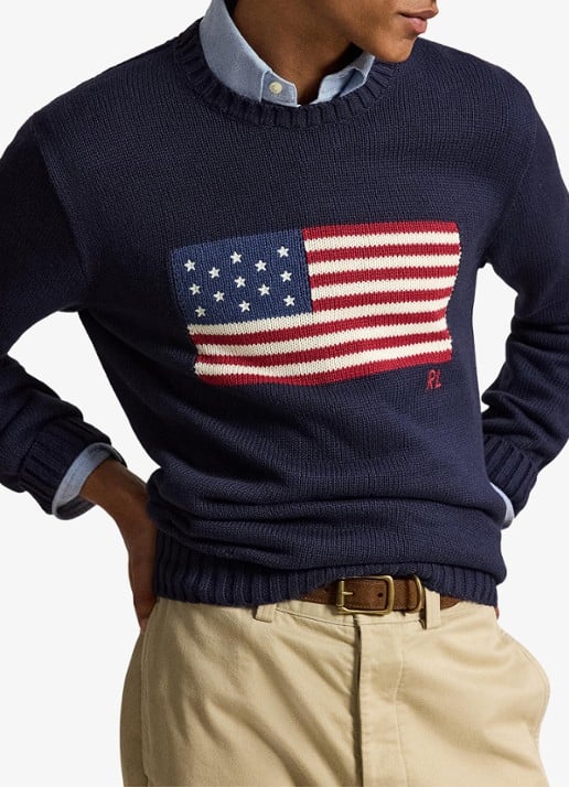 Ralph Lauren Fijngebreide trui met logo