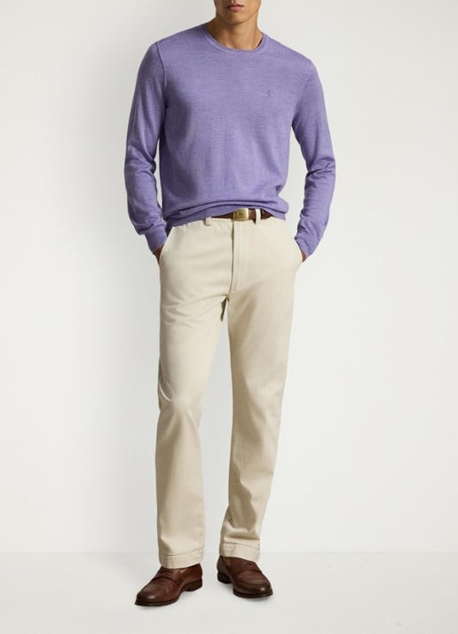 Ralph Lauren Fijngebreide trui met logoborduring