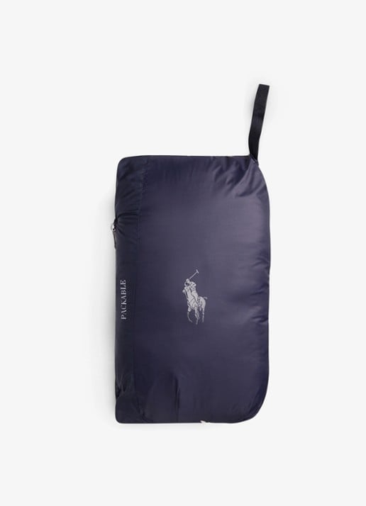 Ralph Lauren Gevoerde performance bodywarmer met rits - detail 6 collection navy / donkerblauw