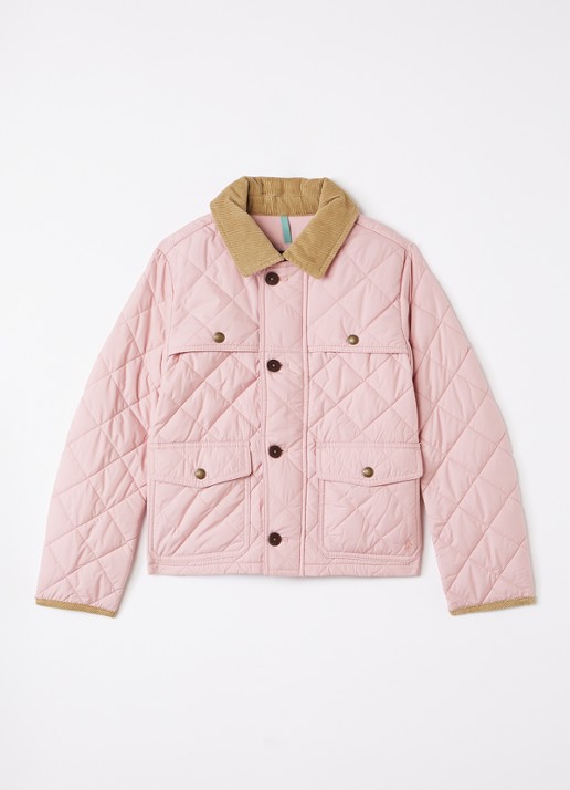 Ralph Lauren Gewatteerd barn jack met quilt patroon