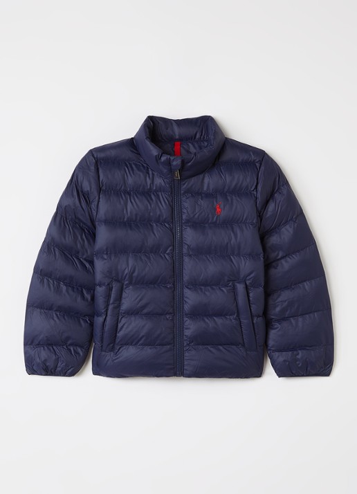 Ralph Lauren Gewatteerd jack met logo
