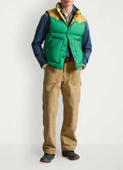 Ralph Lauren Gewatteerde bodywarmer met steekzakken
