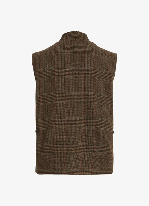 Ralph Lauren Gilet van wol met ruitdessin