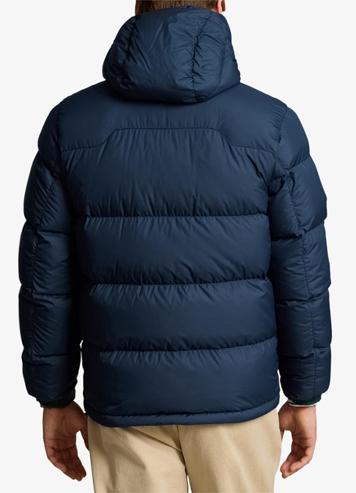 Ralph Lauren Gorham donsjack - achterkant 4 collection navy / donkerblauw