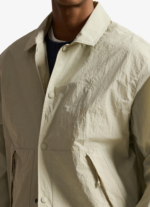 Ralph Lauren Hayford jack met ritszakken - detail 3 basic sand / zand