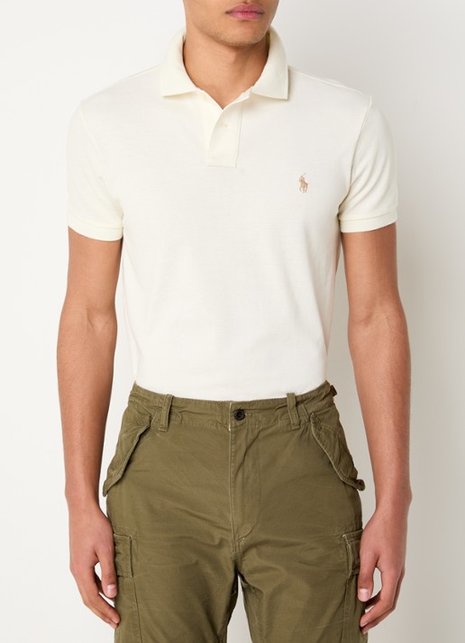 Ralph Lauren Het iconische mesh Polo-shirt - detail 8 parchment cream / beige