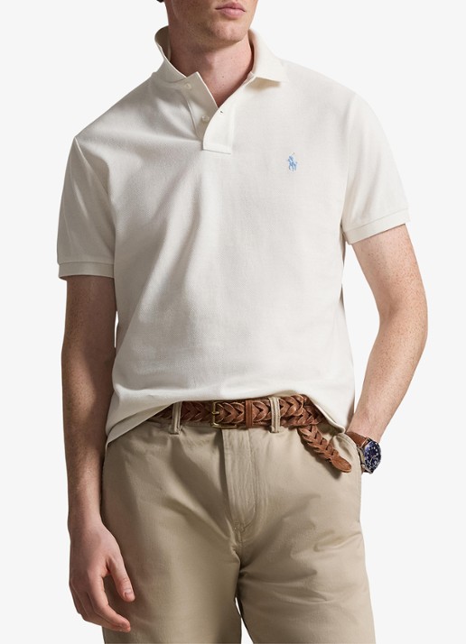 Ralph Lauren Het iconische mesh Polo-shirt - detail 4 antique cream/c7114-zxw3