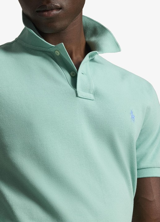 Ralph Lauren Het iconische mesh Polo-shirt - detail 5 celadon/c7109-zyv9