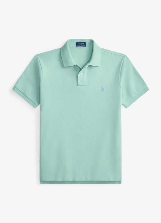 Ralph Lauren Het iconische mesh Polo-shirt - voorkant 2 celadon/c7109-zyv9