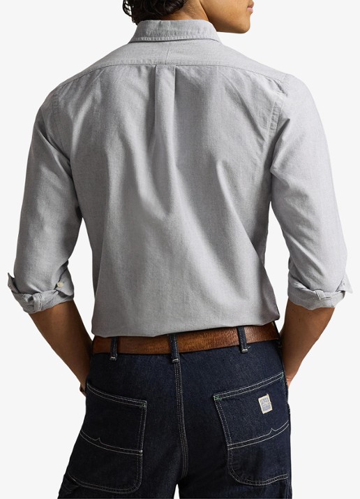 Ralph Lauren Het iconische Oxford overhemd - achterkant navy
