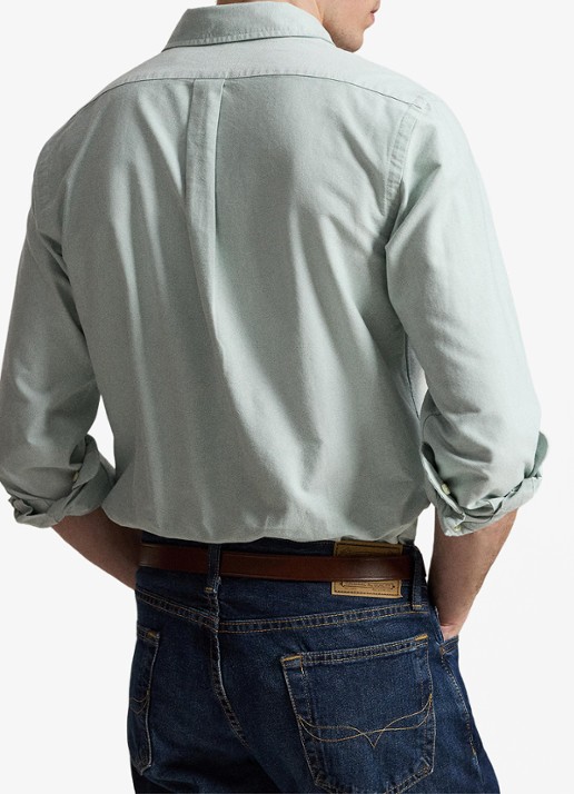 Ralph Lauren Het iconische Oxford overhemd - achterkant 3 faded mint-31r6