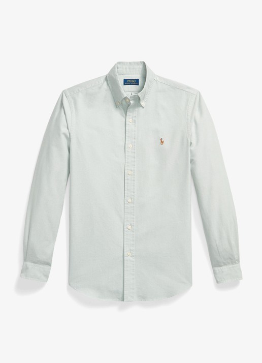 Ralph Lauren Het iconische Oxford overhemd - voorkant faded mint-31r6