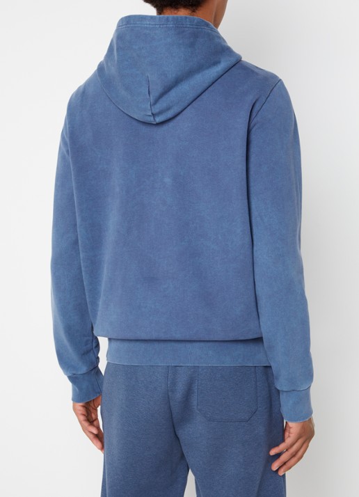 Ralph Lauren Hoodie met kangoeroezak - achterkant 5 light navy