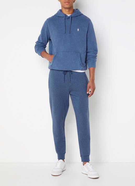 Ralph Lauren Hoodie met kangoeroezak - voorkant 2 light navy