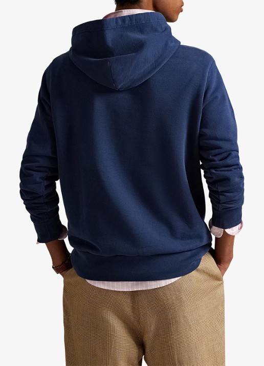 Ralph Lauren Hoodie met kangoeroezak - achterkant cruise navy / donkerblauw