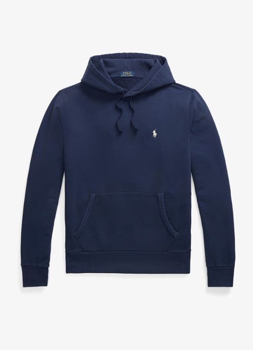 Ralph Lauren Hoodie met kangoeroezak - voorkant 2 cruise navy / donkerblauw