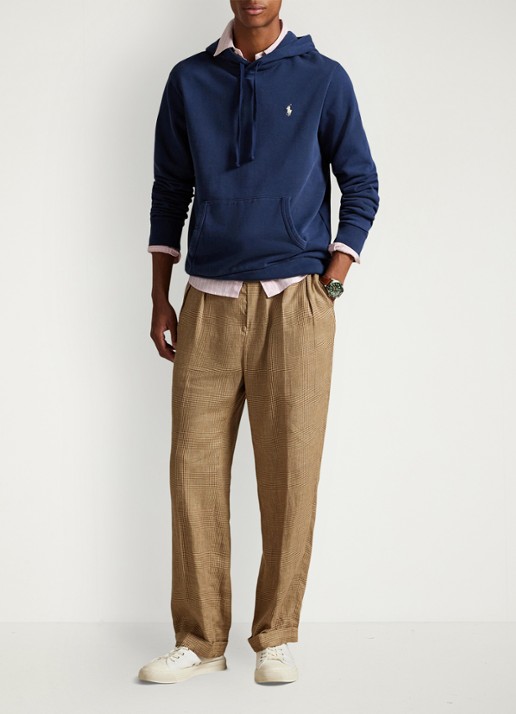 Ralph Lauren Hoodie met kangoeroezak - voorkant 3 cruise navy / donkerblauw