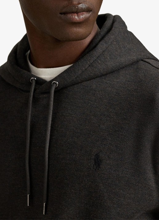 Ralph Lauren Hoodie met logoborduring - detail 4 dark charcoal / donkergrijs