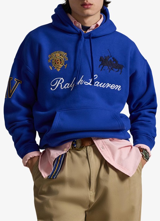 Ralph Lauren Hoodie met logoborduring