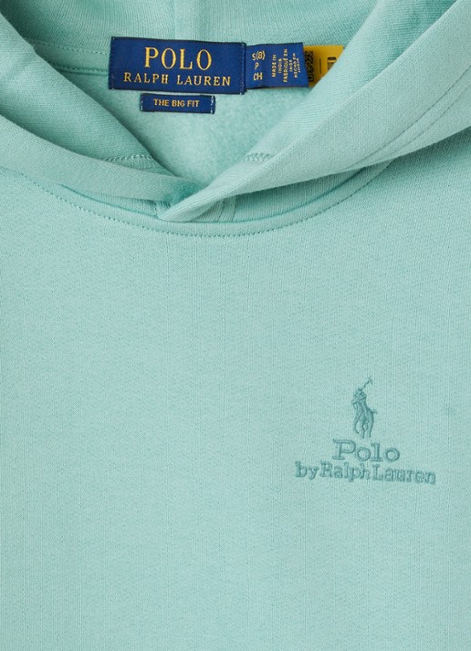 Ralph Lauren Hoodie met logoprint - detail 3 mint