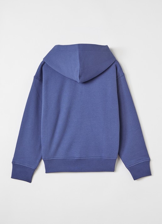 Ralph Lauren Hoodie met logoprint - voorkant 3 donkerblauw