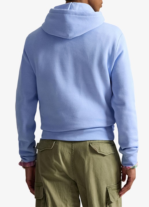 Ralph Lauren Hoodie met logoprint - achterkant austin blue / blauw