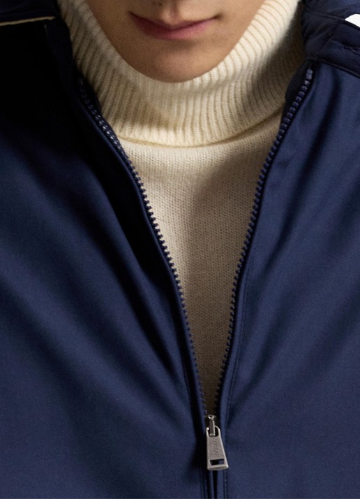 Ralph Lauren Jack met donsvulling en steekzakken - detail 5 refined navy / donkerblauw