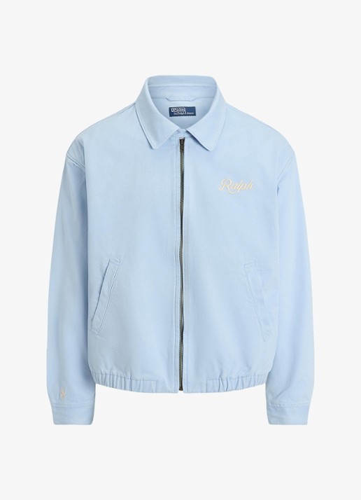Ralph Lauren Jack met logoborduring - voorkant southport blue / blauw