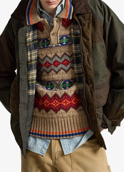 Ralph Lauren Jack met opgestikte zakken