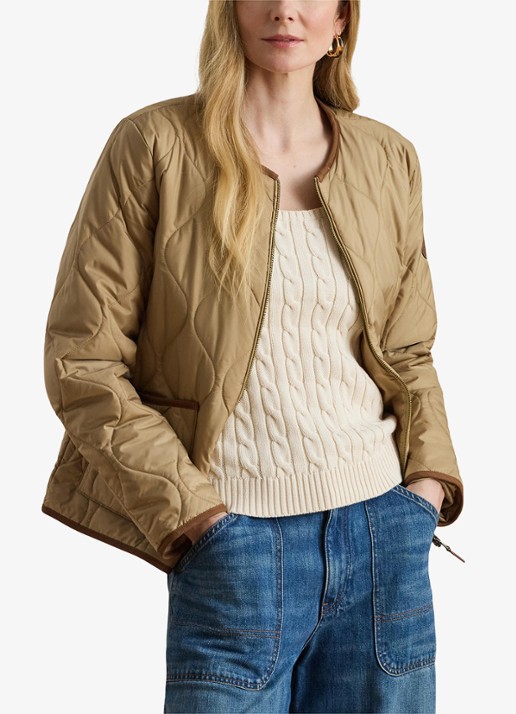 Ralph Lauren Jack met quilt patroon en steekzakken