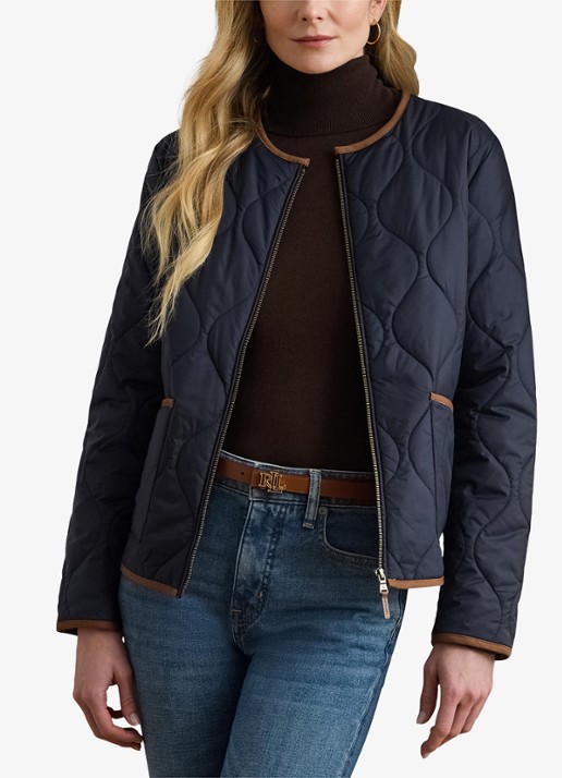 Ralph Lauren Jack met quilt patroon en steekzakken
