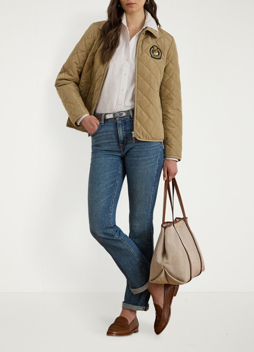 Ralph Lauren Jack met quilt patroon - detail 4 beige