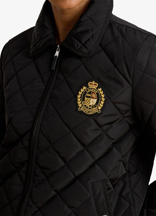 Ralph Lauren Jack met quilt patroon - detail 5 zwart